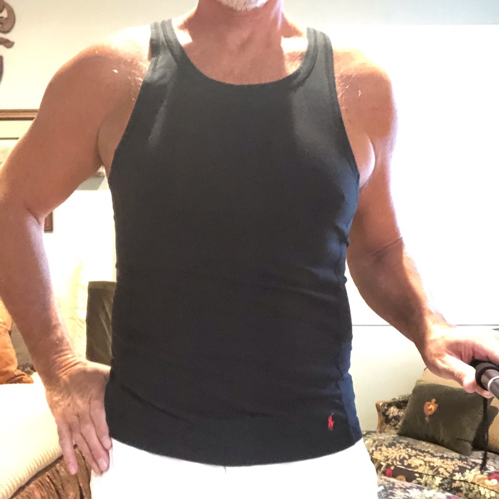 Polo Ralph Lauren Athletic Stretch Black Tank Top
